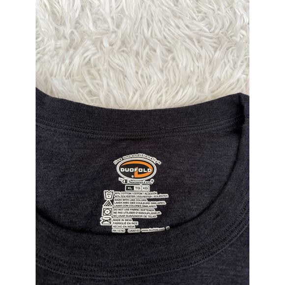 Champion Duo Fold Men’s Sz. XL Gray Long Sleeved Tee. Exc. Quality, Soft, Comf. - Picture 4 of 7